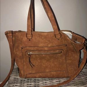Brown leather purse from Tillys